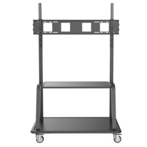 Tripp Lite DMCS60105XXDD Carro Rodante para Televisor de Servicio Pesado para Pantallas Planas de 60” a 105”, Ruedas con Bloqueo, Negro