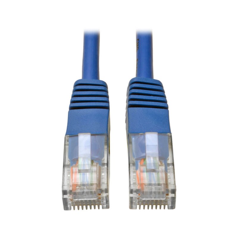 Tripp Lite N002-005-BL Cable Ethernet (UTP) Patch Moldeado Cat5e 350 MHz (RJ45 M/M) - Azul, 1.52 m [5 pies]
