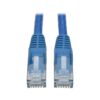 Tripp Lite N201-003-BL Cable Ethernet (UTP) Patch Moldeado Snagless Cat6 Gigabit (RJ45 M/M), Azul, 0.91 m [3 pies]