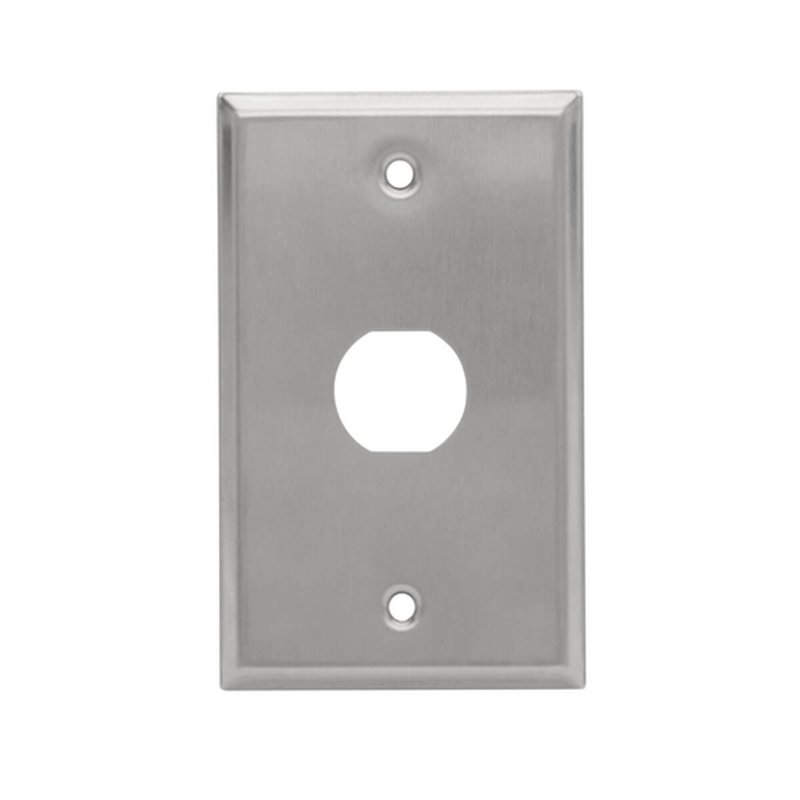 Tripp Lite N206-FP01-IND Placa Frontal de Ancho Sencillo de 1 Puerto, Acero Inoxidable, Grado Industrial, IP44, TAA - Imagen 4