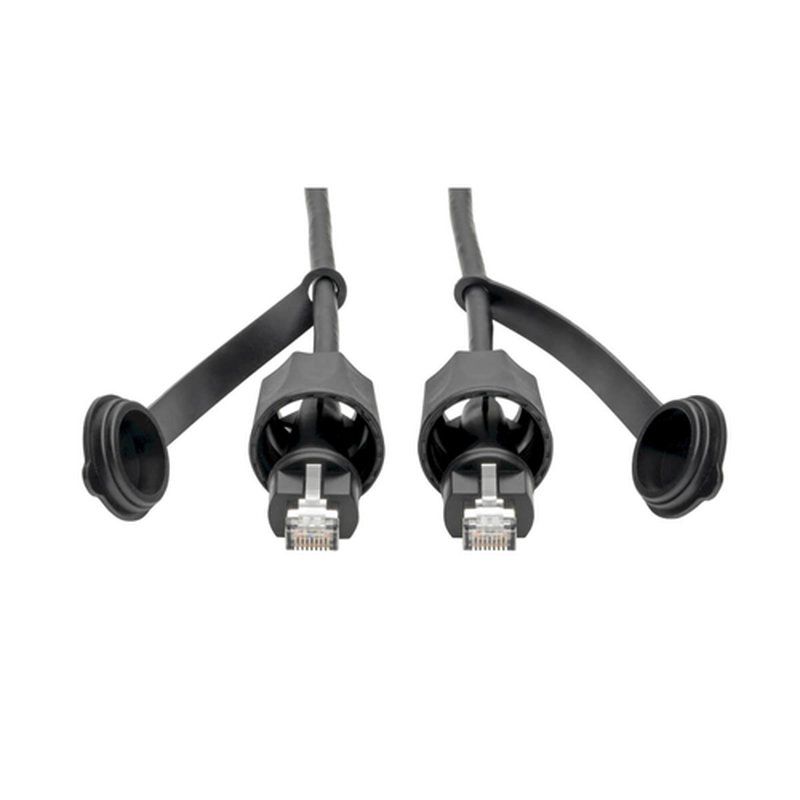 Tripp Lite N206-PC50-IND Cable Patch Cat5e / Cat6 STP Industrial - RJ45 M/M, Exteriores CMX, IP68, 26 AWG, TAA, 15 m [50 pies]