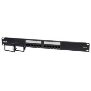 Tripp Lite N252-012 Panel de Conexiones Cat5 / Cat6 110 de 12 Puertos, para Instalación en 1U de Rack, 568B, Ethernet RJ45 Tripp Lite N252-012 Panel de Conexiones Cat5 / Cat6 110 de 12 Puertos, para Instalación en 1U de Rack, 568B, Ethernet RJ45