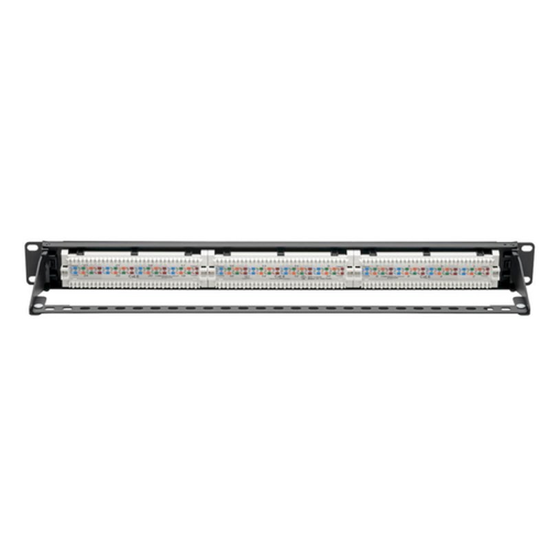 Tripp Lite N252-P24 Panel de Conexiones Cat6 de 24 Puertos – Cumple con PoE+, 110 / Krone, 568A/B, RJ45 Ethernet, Instalación en 1U de Rack - Imagen 4