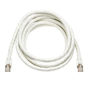 Alternative view of Tripp Lite N272-010-WH Cable S/FTP Patch Ethernet Blindado Snagless Certificado Cat8 25G / 40G (RJ45 M/M), PoE, Blanco, 3.05 m [10 pies]