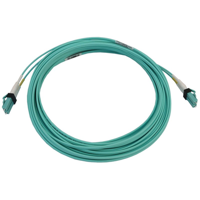 Tripp Lite N820X-10M-OM4 Cable de Fibra Óptica Controlable Multimodo 50µm / 125µm OM4 de 400G (Dúplex LC-PC M/M), LSZH, Aguamarina, 10 m [32.8 pies] - Imagen 2