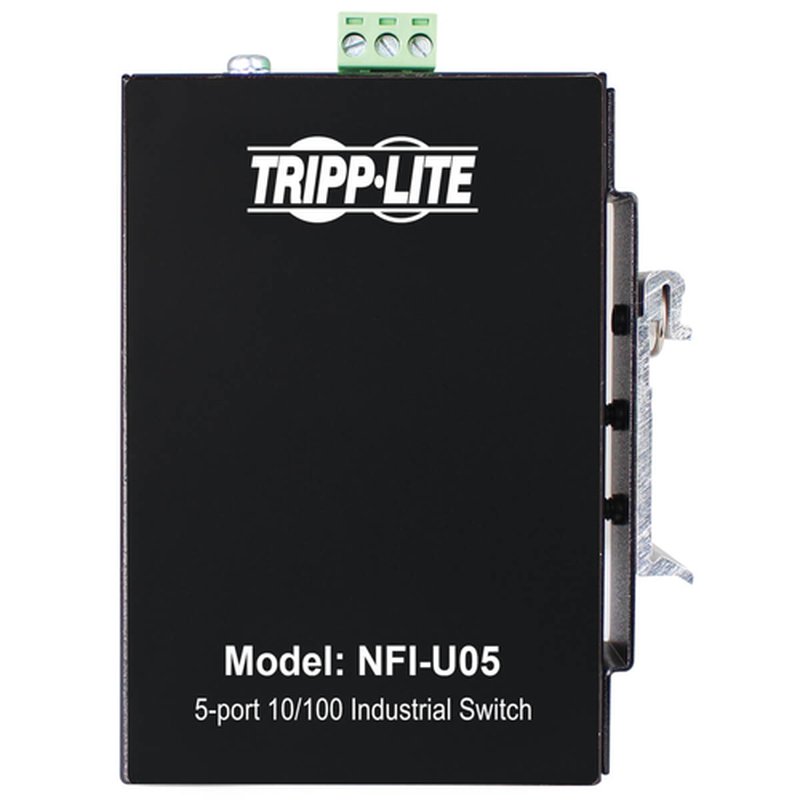 Tripp Lite NFI-U05 switch No administrado Fast Ethernet (10/100) Negro - Imagen 5