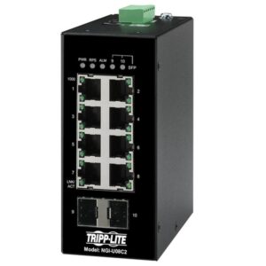 Tripp Lite NGI-U08C2 switch No administrado Gigabit Ethernet (10/100/1000) Negro
