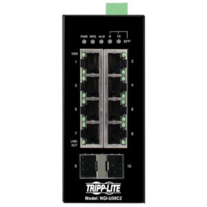 Tripp Lite NGI-U08C2 switch No administrado Gigabit Ethernet (10/100/1000) Negro