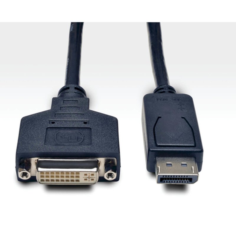 Tripp Lite P134-003 Adaptador de Cable DisplayPort a DVI, Convertidor para DP-M a DVI-I-F, 0.91 m [3 pies] - Imagen 2