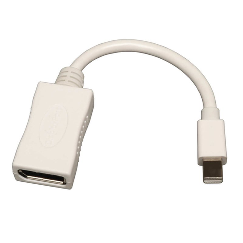 Tripp Lite P139-06N-DP Adaptador de Cable Keyspan Mini DisplayPort a DisplayPort, Convertidor de Video (M/H), 152 mm [6"]