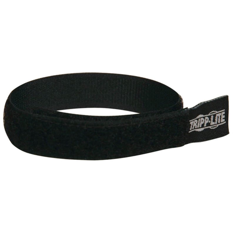 Tripp Lite P350-10N-10 Sujetacables de Velcro, 25.4 cm [10"] de largo x 17 mm [5/8"] de ancho - Paquete de 10
