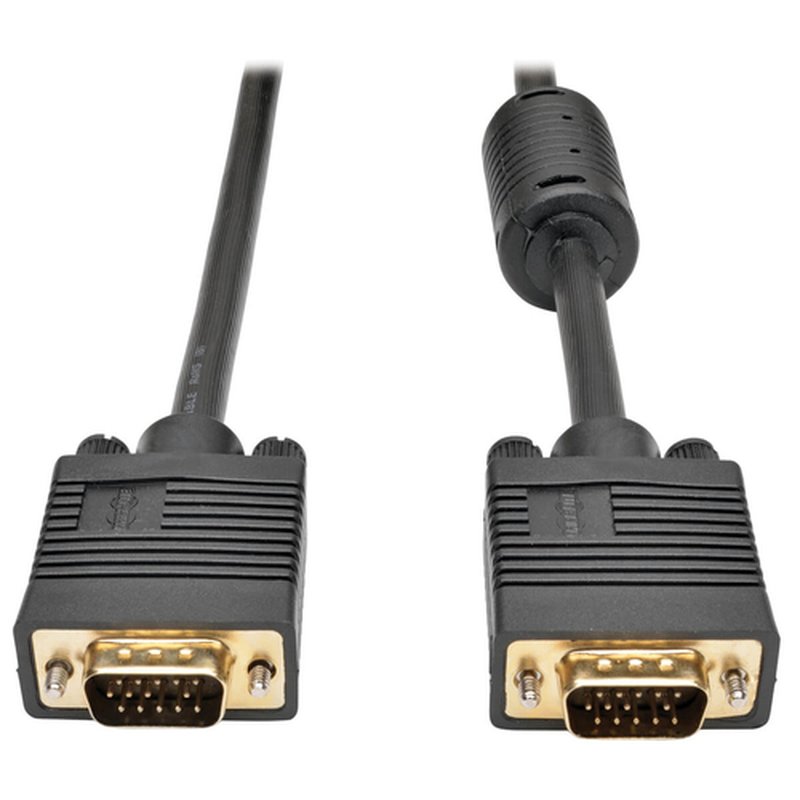 Tripp Lite P502-003 Cable Coaxial VGA de Alta Resolución RGB (HD15 M/M), 0.91 m [3 pies] - Imagen 2