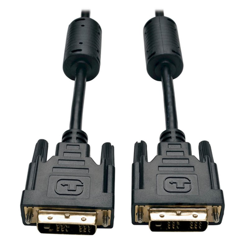 Tripp Lite P561-006 Cable DVI de Conexión Única, Cable para Monitor TMDS Digital (DVI-D M/M), 1.83 m [6 pies]