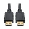 Tripp Lite P568-006-BK-GRP Cable HDMI de Alta Velocidad con Conectores de Alta Sujeción, Ultra Alta Definición 4K x 2K, Video Digital con Audio (M/M), Negro, 1.83 m [6 pies]
