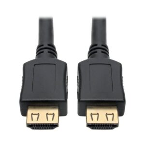 Tripp Lite P568-006-BK-GRP Cable HDMI de Alta Velocidad con Conectores de Alta Sujeción, Ultra Alta Definición 4K x 2K, Video Digital con Audio (M/M), Negro, 1.83 m [6 pies]