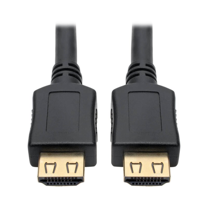 Tripp Lite P568-006-BK-GRP Cable HDMI de Alta Velocidad con Conectores de Alta Sujeción, Ultra Alta Definición 4K x 2K, Video Digital con Audio (M/M), Negro, 1.83 m [6 pies]