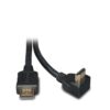 Tripp Lite P568-006-RA Cable HDMI de Alta Velocidad con un Conector en Ángulo Recto, Video Digital con Audio (M/M), 1.83 m [6 pies]