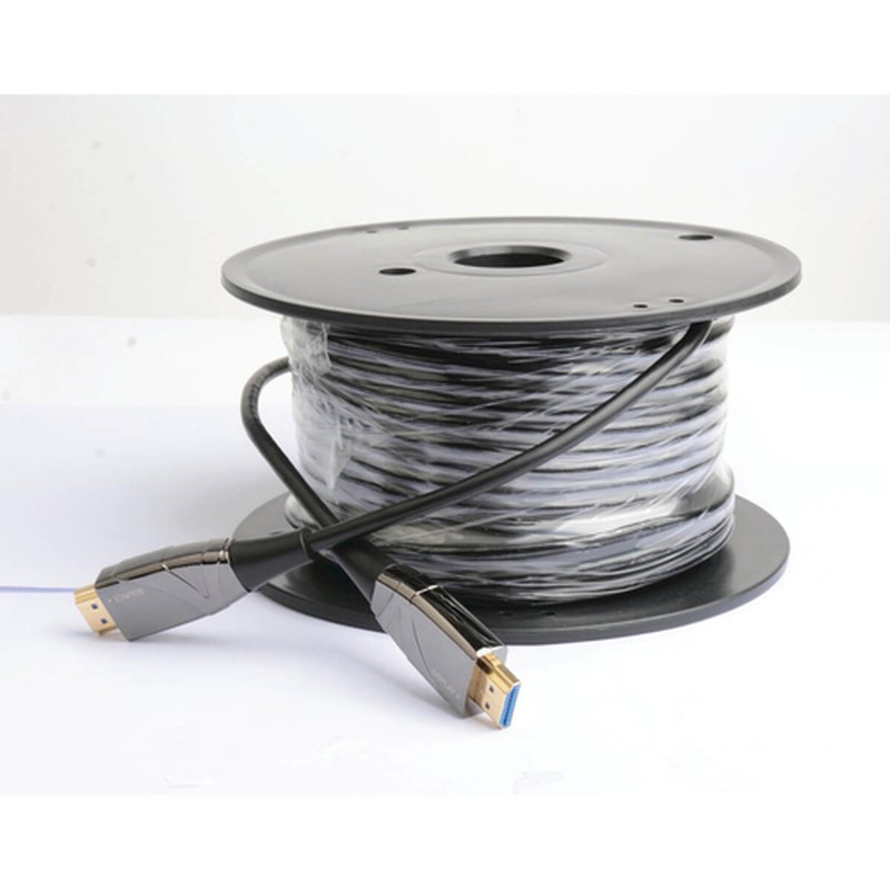 Tripp Lite P568-50M-FBR cable HDMI HDMI tipo A (Estándar) Negro - Imagen 2