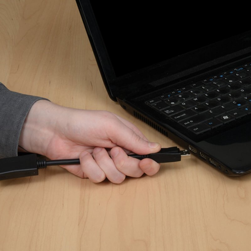 Tripp Lite P581-003-VGA-V2 adaptador de cable de vídeo 0,91 m DisplayPort Negro Tripp Lite P581-003-VGA-V2 adaptador de cable de vídeo 0,91 m DisplayPort Negro - Imagen 3