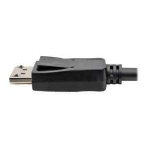 Tripp Lite P582-015-HD-V2A Cable Adaptador Activo DisplayPort 1.2 a HDMI, Clavija HDMI de Seguridad, HDCP 2.2, 4K @ 60Hz (M/M), 4.57 m [15 pies]