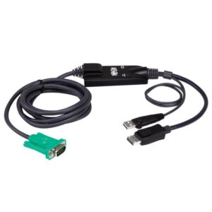 Tripp Lite P778-006-DP cable para video, teclado y ratón (kvm) Negro, Verde 1,83 m Tripp Lite P778-006-DP cable para video, teclado y ratón (kvm) Negro, Verde 1,83 m