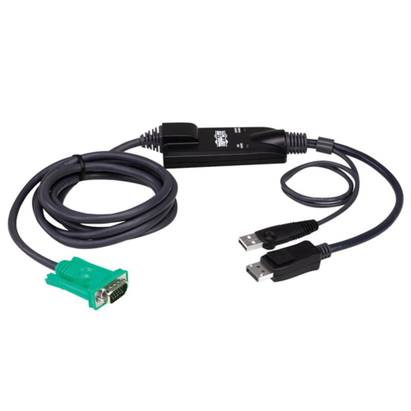 Tripp Lite P778-006-DP cable para video, teclado y ratón (kvm) Negro, Verde 1,83 m Tripp Lite P778-006-DP cable para video, teclado y ratón (kvm) Negro, Verde 1,83 m - Imagen 2