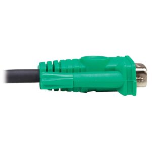 Tripp Lite P778-006-DP cable para video, teclado y ratón (kvm) Negro, Verde 1,83 m Tripp Lite P778-006-DP cable para video, teclado y ratón (kvm) Negro, Verde 1,83 m