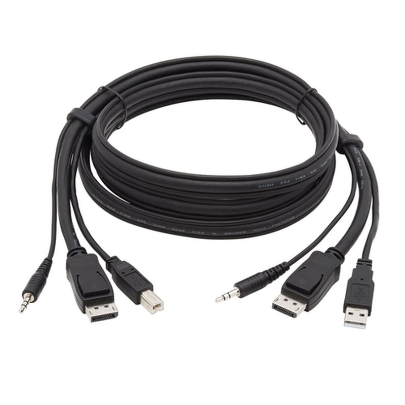 Tripp Lite P783-006 cable para video, teclado y ratón (kvm) Negro 1,83 m - Imagen 2
