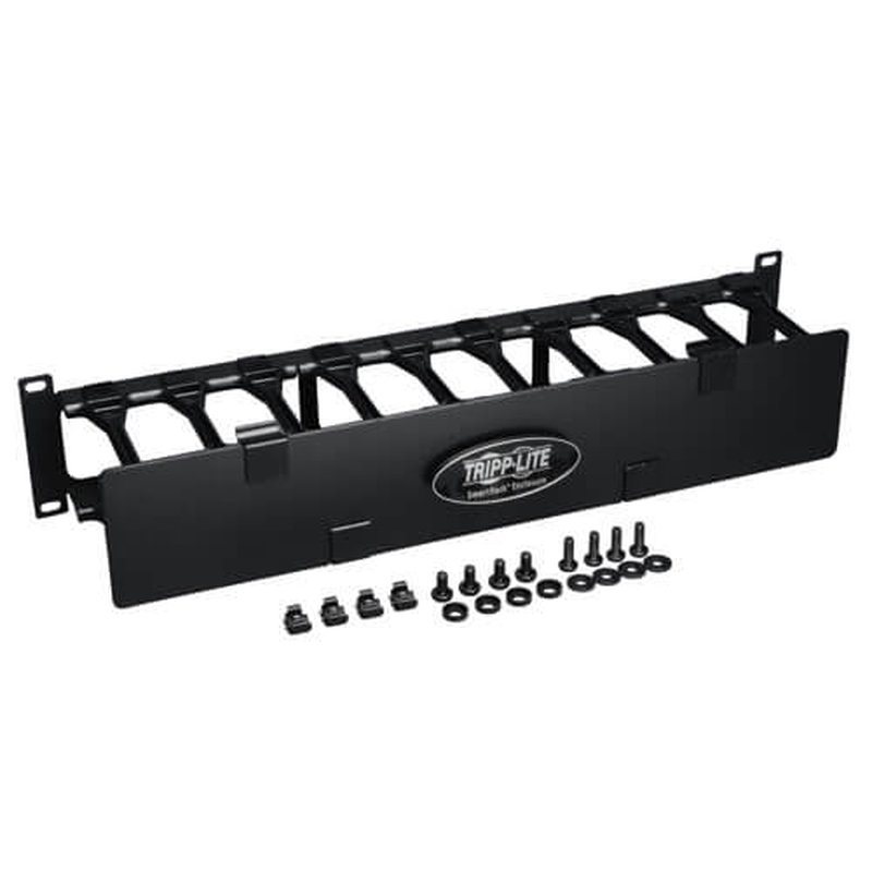 Tripp Lite SRCABLEDUCT2UHD Administrador De Cables Horizontal De 2U De Alta Capacidad (Conducto De Peine Con Tapa De Bisagra Doble) - Imagen 5