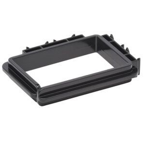 Tripp Lite SRCABLERINGLG Anillos En D para Administración De Cables para Gabinetes - Instalación Por Botones, Grandes, 76 X 102 mm [3" X 4"], Paquete De 12