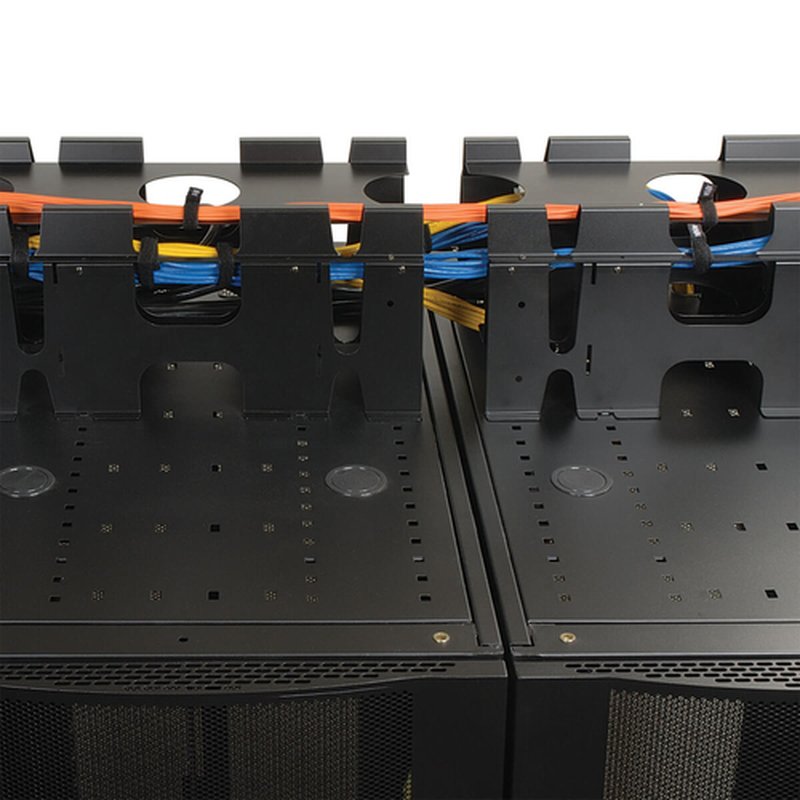 Tripp Lite SRCABLETRAY Canaleta para cables SmartRack instalada en el techo - permite rutear el cable y segregar cables de energía/datos