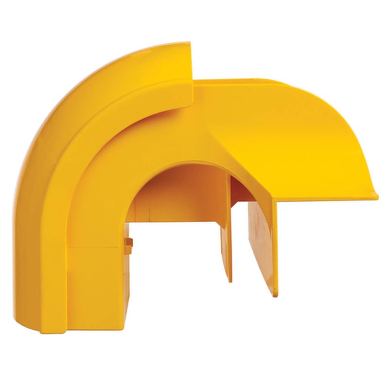 Tripp Lite SRFC4WTRFL Juego de Adaptador de Bajada Móvil sin Herramientas para Sistema de Enrutamiento de Fibra, 130 mm - Imagen 2