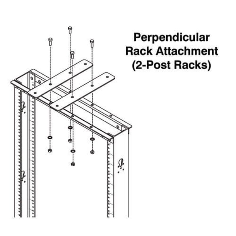 Tripp Lite SRLADDERATTACH Juego de Accesorios Para Smartrack - Conecta Srcableladder A Una Pared o Rack de Marco Abierto - Imagen 5