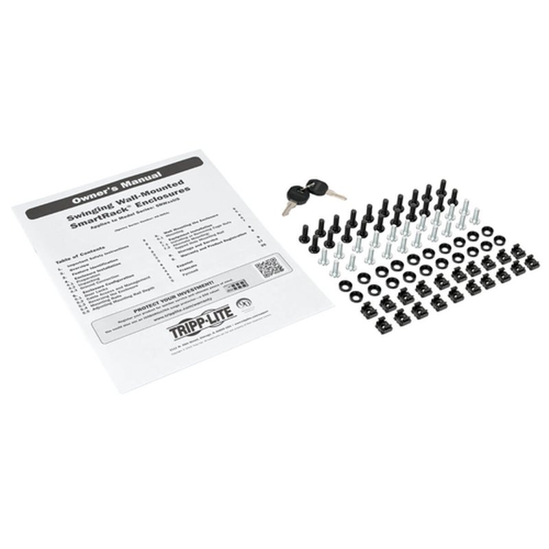 Tripp Lite SRW10US Gabinete Smartrack 10U para Instalación en Pared de Bajo Perfil con Ajuste de Profundidad A La Altura del Interruptor Y Parte Posterior Abisagrada - Imagen 2