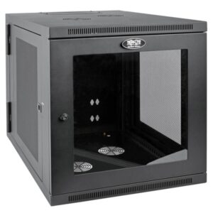 Tripp Lite SRW12US33G Gabinete Smartrack 12U de Bajo Perfil Y Profundidad de Interruptor para Instalación en Pared, con Ventana de Acrílico Transparente Y Parte Posterior con Bisagras