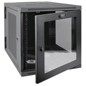 Tripp Lite SRW12US33G Gabinete Smartrack 12U de Bajo Perfil Y Profundidad de Interruptor para Instalación en Pared, con Ventana de Acrílico Transparente Y Parte Posterior con Bisagras