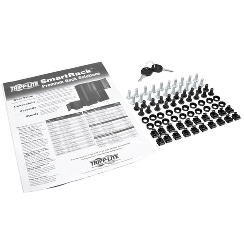 Tripp Lite SRW12USDPG Gabinete SmartRack 12U para Instalación en la Pared con Profundidad de UPS con ventana de acrílico transparente y parte posterior abisagrada - Imagen 6