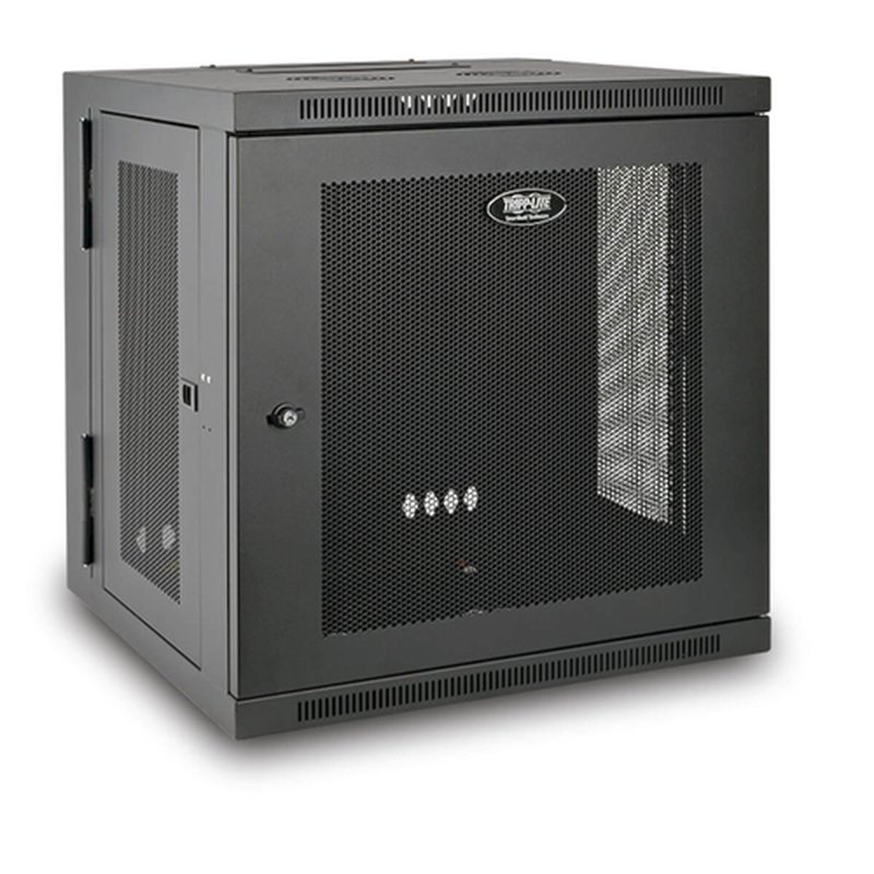 Tripp Lite SRW12US Gabinete Smartrack 12U para Instalacion en Pared de Bajo Perfil con Ajuste de Profundidad A La Altura del Interruptor Y Parte Posterior Abisagrada