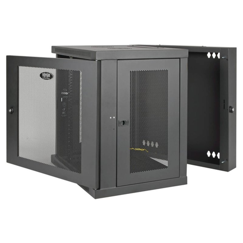 Tripp Lite SRW12US Gabinete Smartrack 12U para Instalacion en Pared de Bajo Perfil con Ajuste de Profundidad A La Altura del Interruptor Y Parte Posterior Abisagrada - Imagen 3