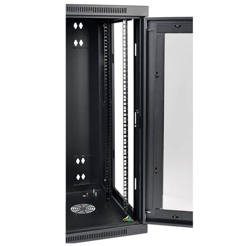 Tripp Lite SRW18USG Gabinete Smartrack 18U de Bajo Perfil Y Profundidad de Interruptor para Instalación en Pared, con Ventana de Acrílico Transparente Y Parte Posterior con Bisagras - Imagen 4