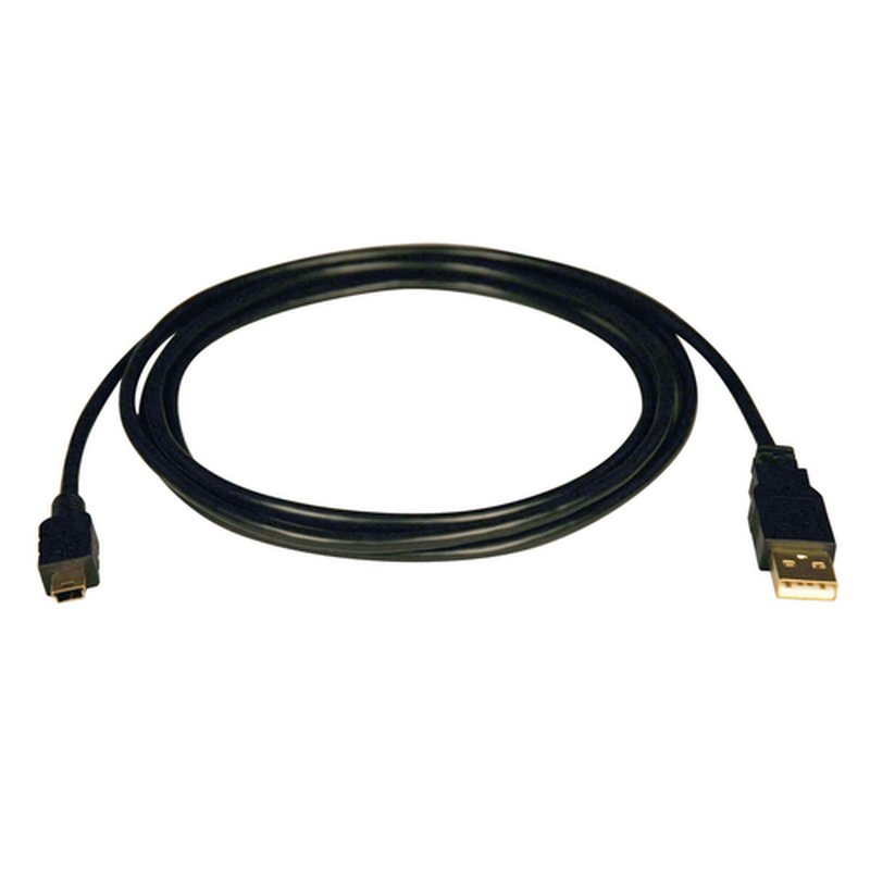 Tripp Lite U030-003 Cable USB 2.0 de Alta Velocidad A a Mini-B (A a Mini-B de 5 Pines, M/M), 0.91 m [3 pies]