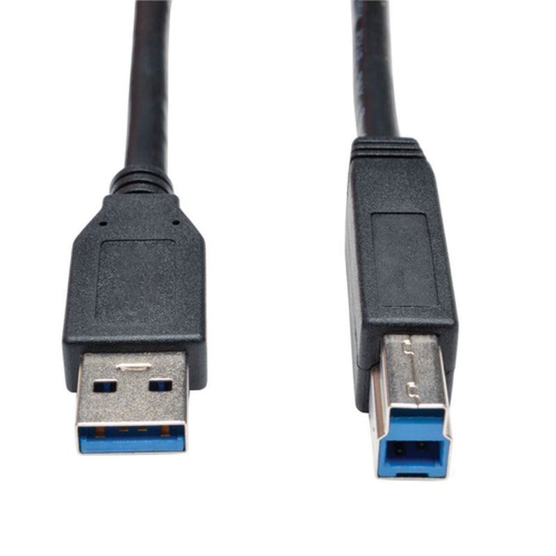 Tripp Lite U322-006-BK Cable para Dispositivo USB 3.0 SuperSpeed (AB M/M) Negro, 1.83 m [6 pies]