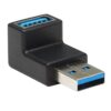 Tripp Lite U324-000-DN Adaptador USB 3.0 SuperSpeed - USB-A a USB-A, M/H, Ángulo Hacia Abajo, Negro Tripp Lite U324-000-DN Adaptador USB 3.0 SuperSpeed - USB-A a USB-A, M/H, Ángulo Hacia Abajo, Negro