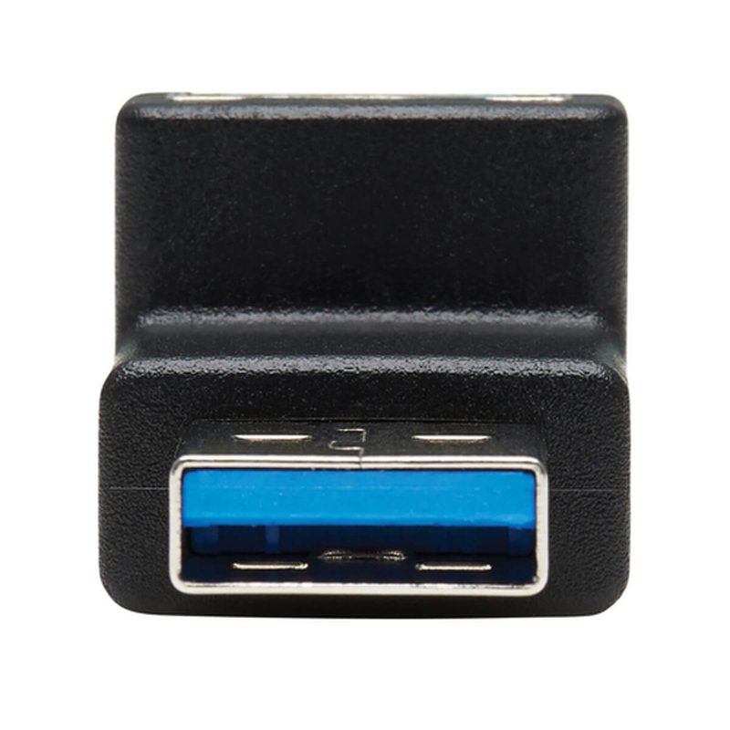 Tripp Lite U324-000-DN Adaptador USB 3.0 SuperSpeed - USB-A a USB-A, M/H, Ángulo Hacia Abajo, Negro - Imagen 2