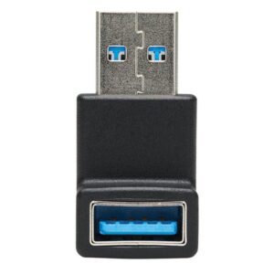 Tripp Lite U324-000-DN Adaptador USB 3.0 SuperSpeed - USB-A a USB-A, M/H, Ángulo Hacia Abajo, Negro