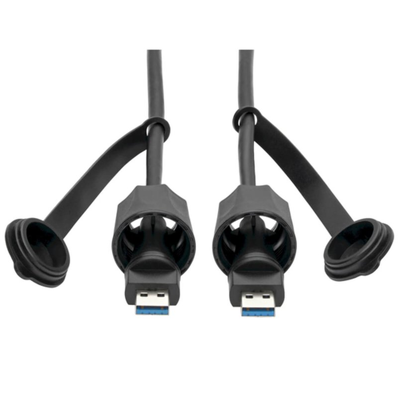 Tripp Lite U325-013-IND Cable USB-A Macho a USB-A Macho, SuperSpeed, 3.0/3.1, Industrial, 4.88 m [16 pies] - IP68, Blindado, TAA