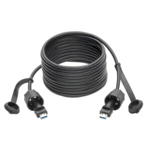 Tripp Lite U325-013-IND Cable USB-A Macho a USB-A Macho, SuperSpeed, 3.0/3.1, Industrial, 4.88 m [16 pies] - IP68, Blindado, TAA