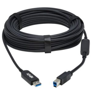 Alternative view of Tripp Lite U328F-20M cable USB USB 3.2 Gen 1 (3.1 Gen 1) USB A USB B Negro