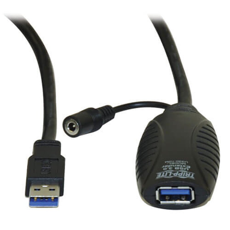 Tripp Lite U330-10M Cable Repetidor de Extensión Activo USB 3.0 SuperSpeed (A M/F), 10 m [33 pies] - Imagen 2