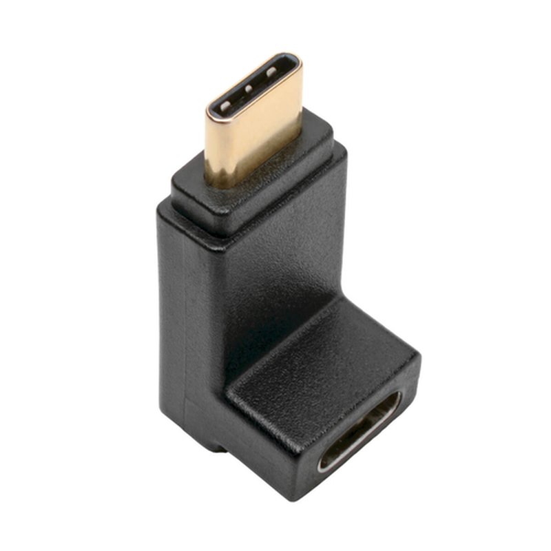 Tripp Lite U420-000-F-UD Adaptador USB-C en Ángulo Recto (M/H) , 3.1, Gen 2, 10 Gbps, Compatible con Thunderbolt 3, Especificación 3A Tripp Lite U420-000-F-UD Adaptador USB-C en Ángulo Recto (M/H) , 3.1, Gen 2, 10 Gbps, Compatible con Thunderbolt 3, Especificación 3A - Imagen 2